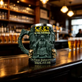 Halloween 3D Resin Ozzy Mug Osbourne Commemorative Mug Stainless Steel Skull Water Cup Beer Mug Coffee Cup Drinking