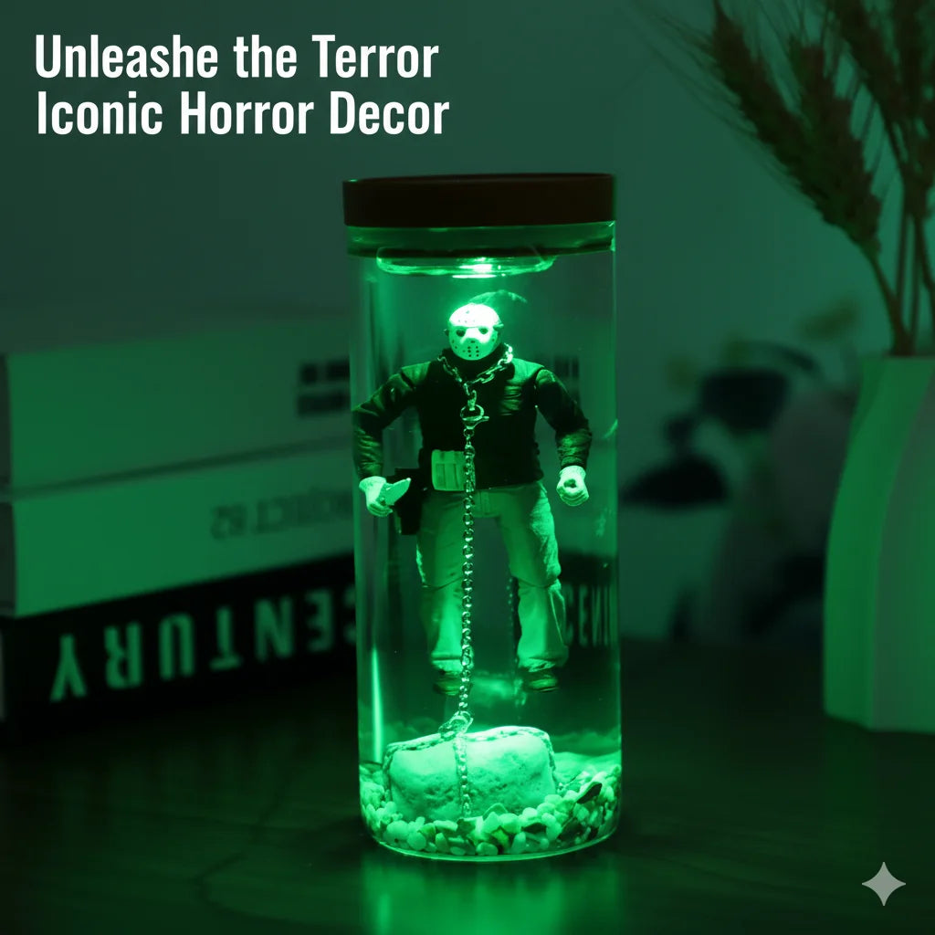 Glowing Underwater Monster Resin Decor